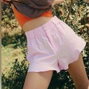 Free People FP Movement 'Wild Child' Shorts in Powder Pink, S, NWOT
